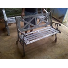minimalist cast iron chair set 3
