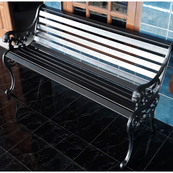 minimalist cast iron chair set